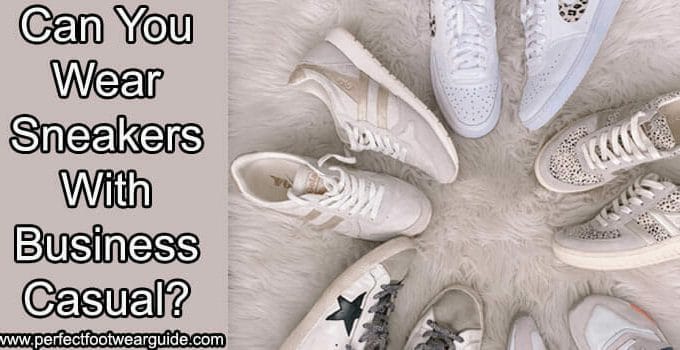 can you wear sneakers with business casual