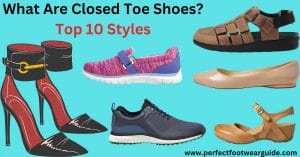 What are closed toe shoes